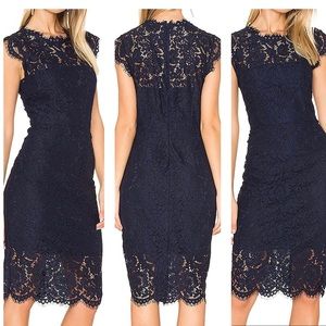 NWOT Women's Sleeveless Lace Cocktail Dress (S)